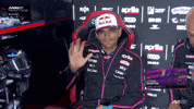 Wave Smile GIF by MotoGP™