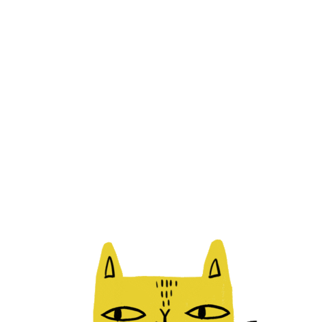 stefmaden giphyupload cat eyes yellow Sticker