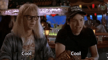 waynes world garth GIF