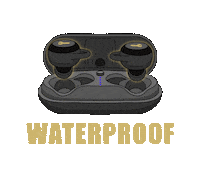 Highkeyco headphones wireless airpods earbuds Sticker