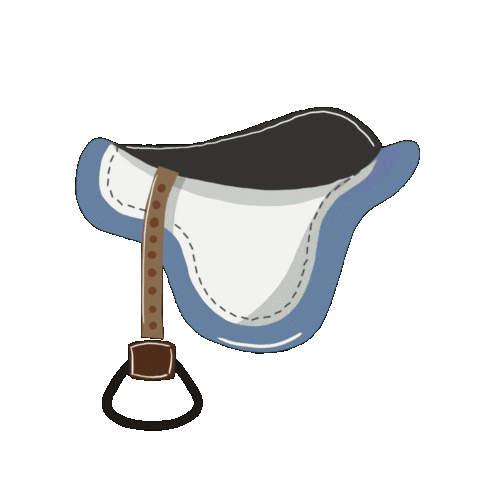 Horseback Riding Horse Sticker