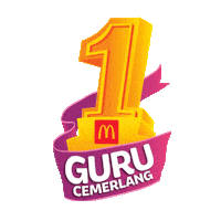 Teacher Guru Sticker by McDonaldsMY