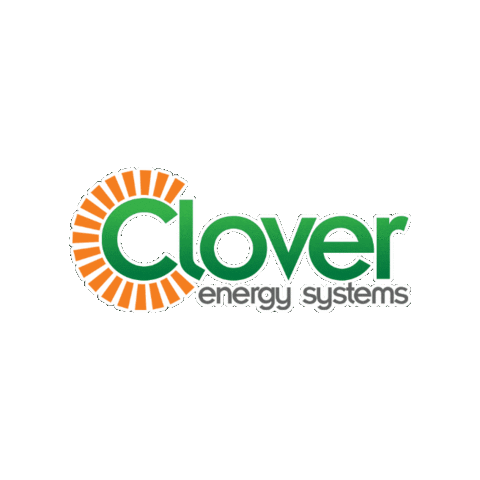CloverEnergySystemsLtd giphygifmaker clover energy systems cloverroi cloverni Sticker