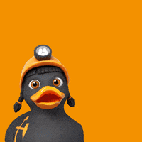 High Five Duck GIF by Salzwelten