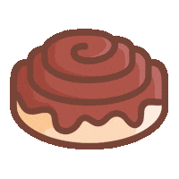 Cinnamon Roll Sticker by MrCinnamon