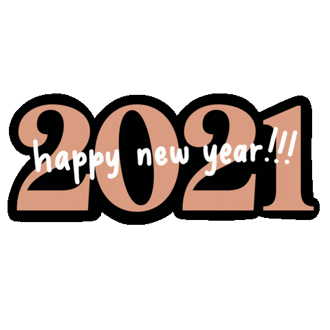 Happy New Year Sticker