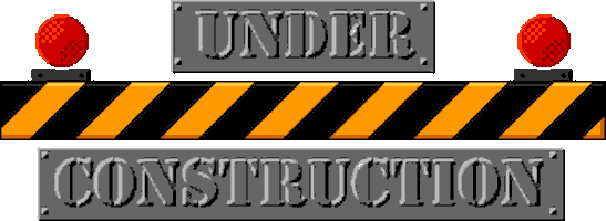 under construction please Sticker