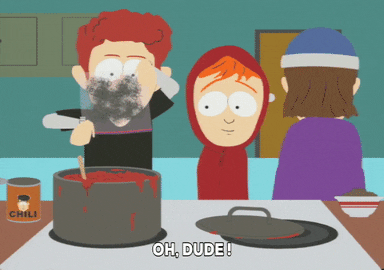 mad spaghetti GIF by South Park 