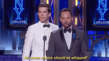 John Mulaney All Cream Cheese Should Be Whipped GIF by Tony Awards