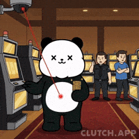 Slot Machine Panda GIF by Kanpai Pandas