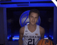 Byu Basketball Knell GIF by BYU Cougars