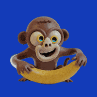 Hungry Monkey GIF