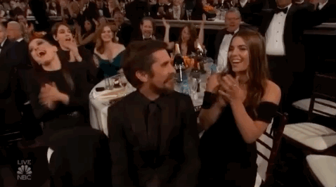 christian bale GIF by Golden Globes