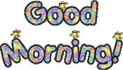Good Morning Sticker