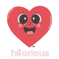 Heart Smile Sticker by Love is Here Every Day™