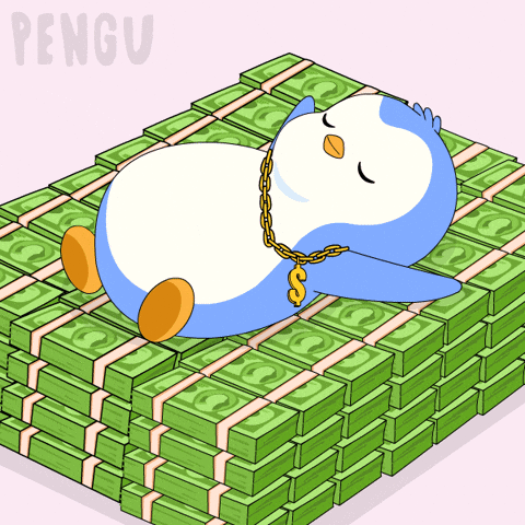 Im Rich Breaking Bad GIF by Pudgy Penguins