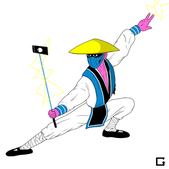 Selfie Stick GIF by gifnews