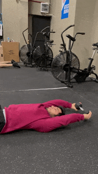Lying Pull Over GIF by Crossfit Boran