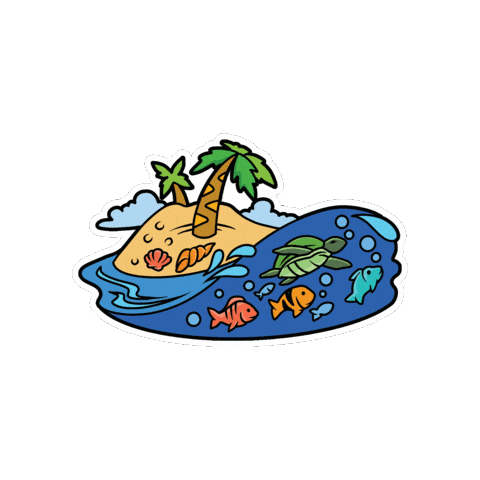 Abu Dhabi Sea Sticker by Yas Island Abu Dhabi