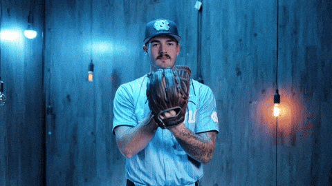 University Of North Carolina Baseball GIF by UNC Tar Heels