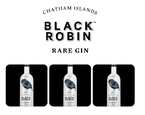 Rare Gin Sticker by Black Robin Rare Gin