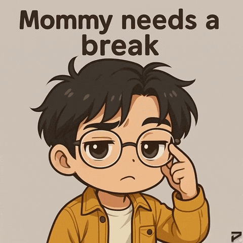 Over It Sigh GIF by Persona