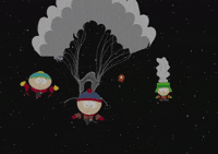 eric cartman parachute GIF by South Park 