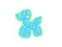styrareesedesigns fun blue green vibes Sticker