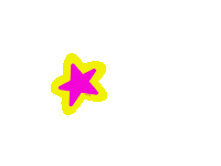 styrareesedesigns pink blue star stars Sticker