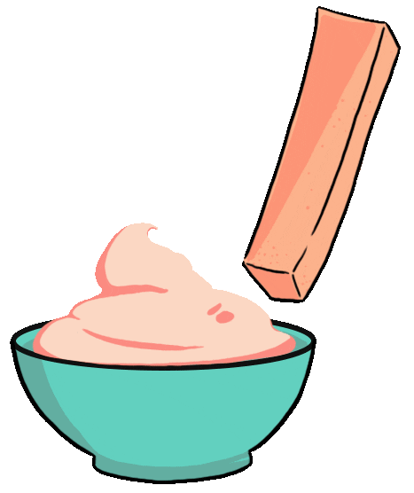 French Fries Food Sticker