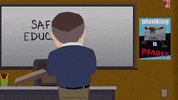 education guns GIF by South Park 