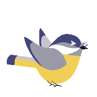 Flowers Birds Sticker by Close Parent