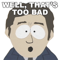 That Is Bad Sticker by South Park