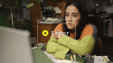 Sad Error GIF by The Explainer Studio