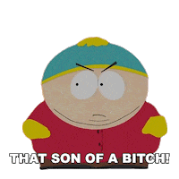 Eric Cartman Sticker by South Park
