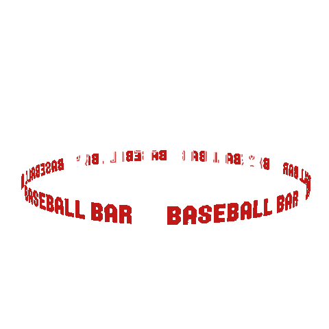 Baseball Bar Sticker by Batboxmx