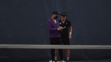 Serving Mens Tennis GIF by Portland Pilots
