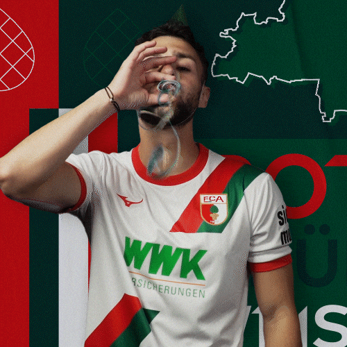 Happy Birthday Football GIF by FC Augsburg 1907