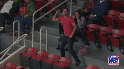 dance fan GIF by Charlotte Checkers