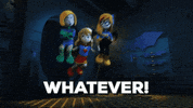 Dc Super Hero Girls Whatever GIF by LEGO