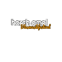 horchamal festival blasmusik sennfeld blasmusikfestival Sticker