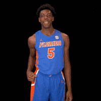 Gators Basketball Yes GIF by Florida Gators