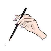 baynails bay nails baynails Sticker