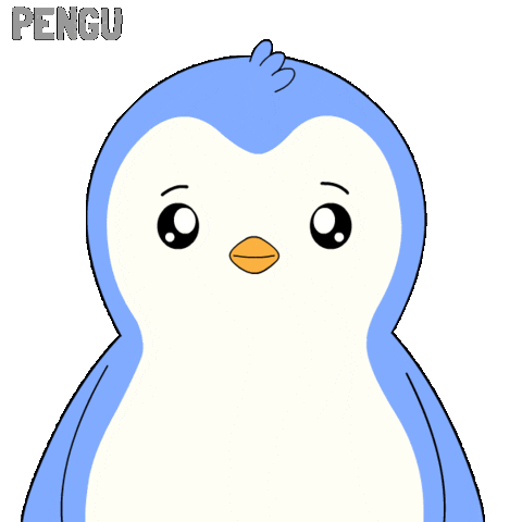 Im Smart Big Brain Sticker by Pudgy Penguins