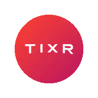 Tixr concert event shows live show Sticker