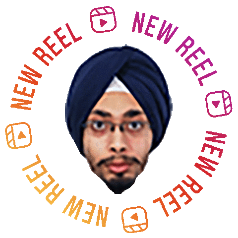 Gurleen Graphy Sticker by BORN ON INSTAGRAM