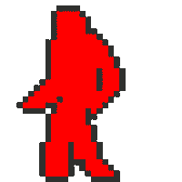 zunda3rectangle beatmania Sticker
