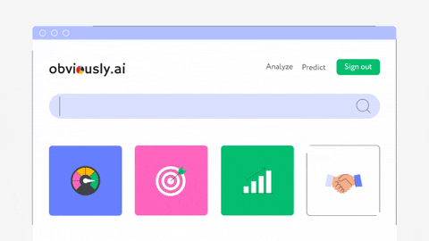 obviouslyai giphyupload machine learning no code predictive analytics GIF