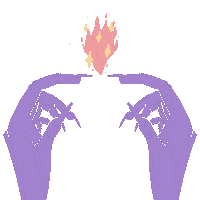 Magic Hands Sticker