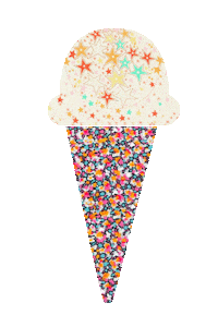Summer Icecream Sticker by MagnificentStanley
